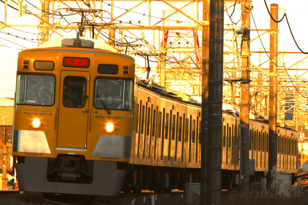 西武新宿線 第9***電車 2020.12.20 撮影地:新狭山〜狭山市にて
