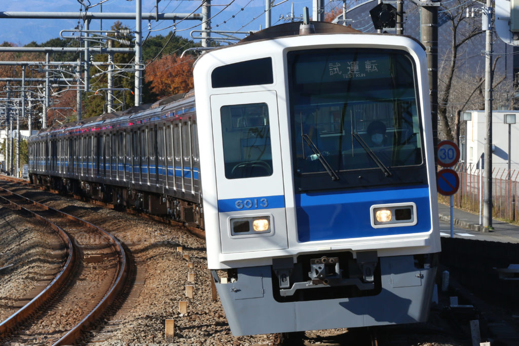 第9802電車 2020.12.17 撮影地:稲荷山公園にて