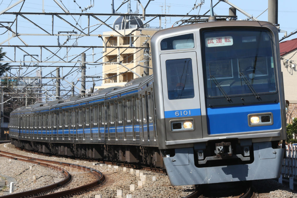 西武新宿線第9***電車 2021.02.23 撮影地:小平〜花小金井にて