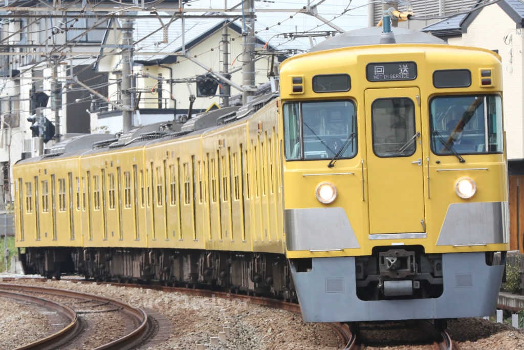 西武池袋線第9***電車 2021.03.05 所沢〜秋津にて