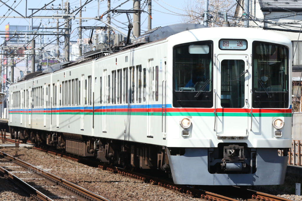 西武新宿線第9***電車 4000系4023F 2021.03.10 撮影地:都立家政〜野方にて