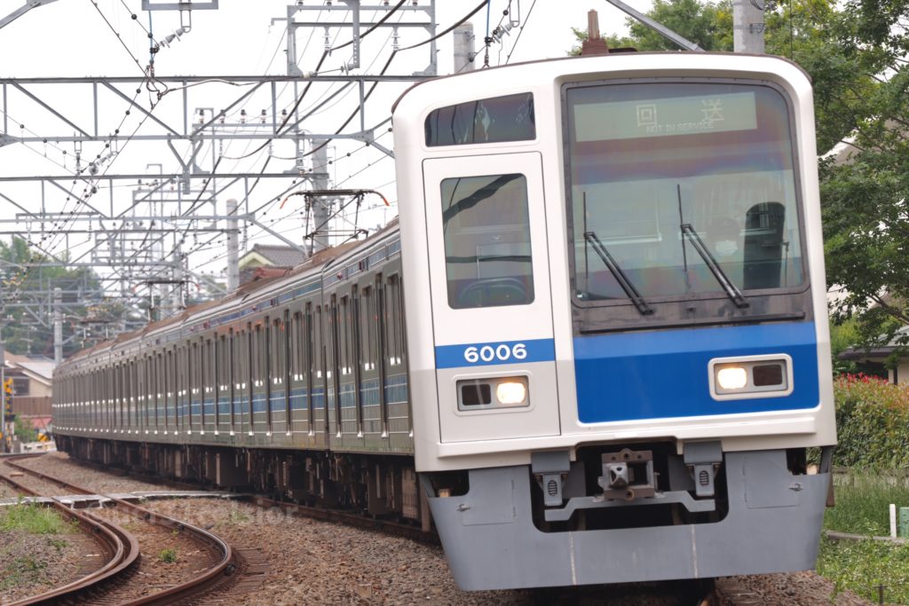 第9***電車 6000系6106F 2021.05.22 撮影地:西武拝島線 萩山〜小川にて