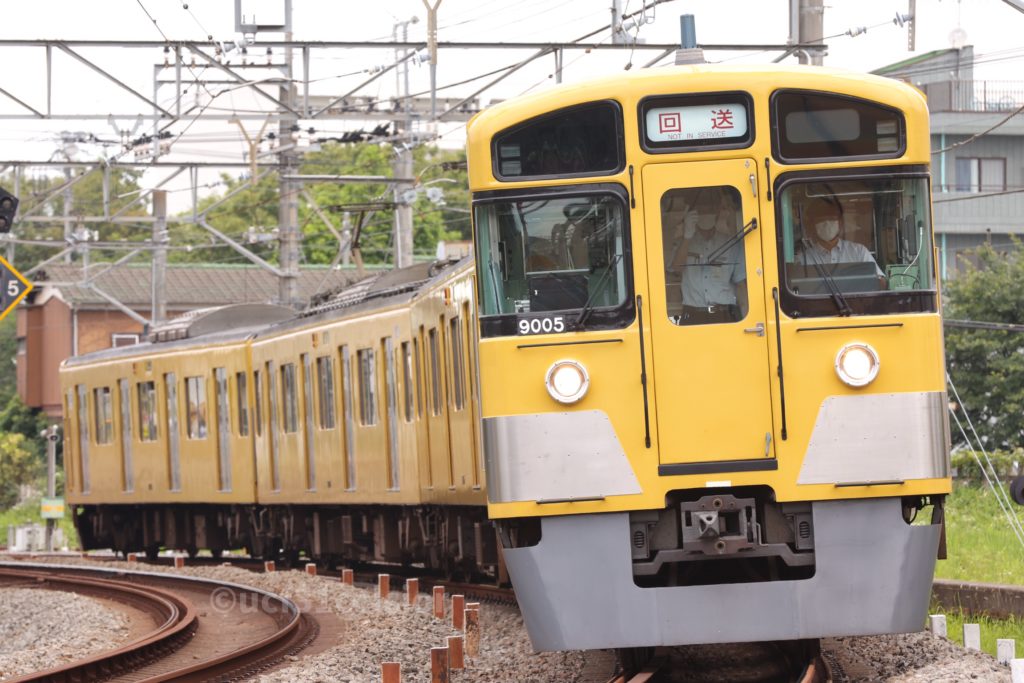 第9***電車 2021.06.21 撮影地:西武拝島線 小川〜東大和市にて