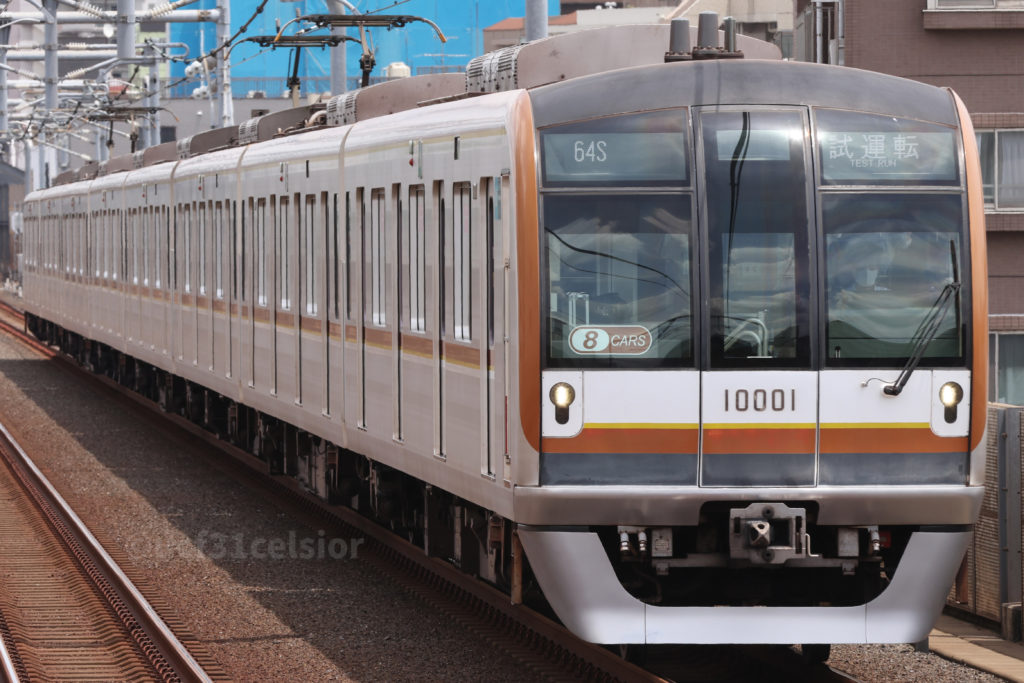 第9***電車 東京メトロ10000系10101F(8両編成) 2021.06.03 撮影地:西武池袋線 富士見台にて
