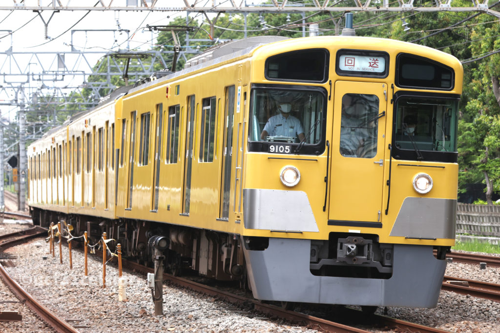 第9***電車 2021.06.21 撮影地:西武拝島線 萩山〜小平にて