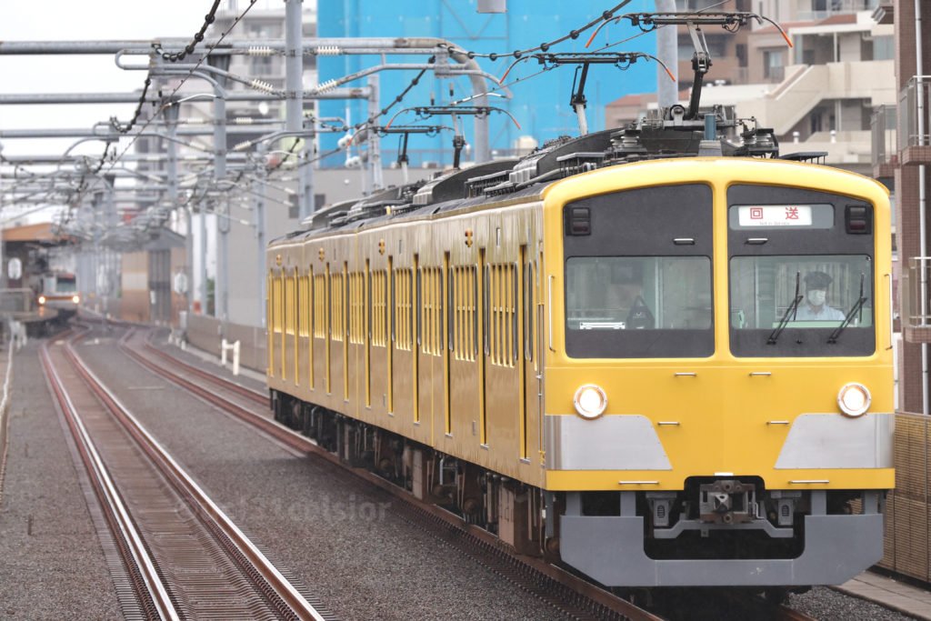 第9***電車 2021.07.04 撮影地:西武池袋線 富士見台にて