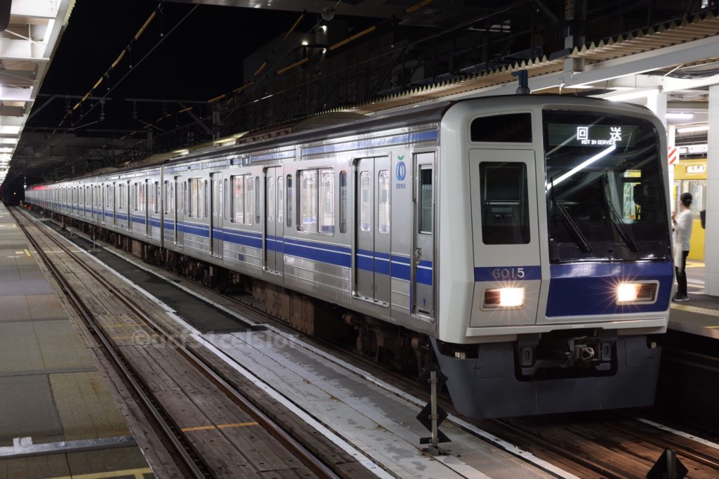 第9***電車 6000系6115F 2021.08.23 撮影地:西武新宿線 東村山にて