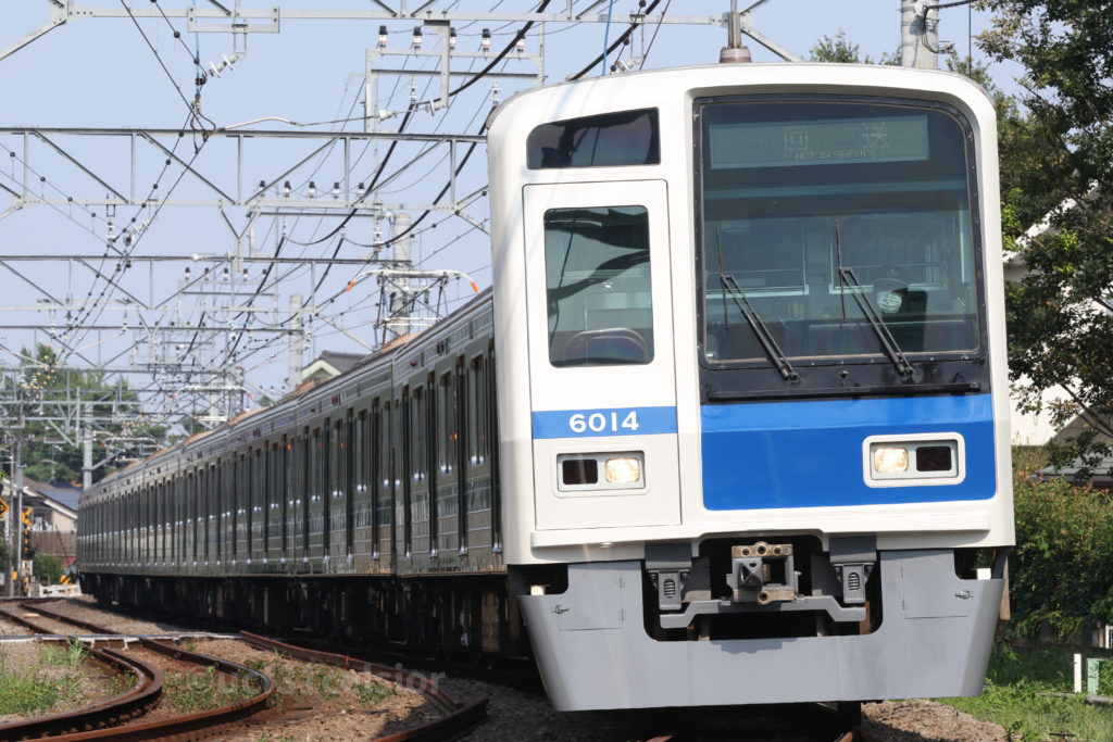 第9***電車 6000系6114F 2021.08.28 撮影地:西武拝島線 小平〜萩山にて