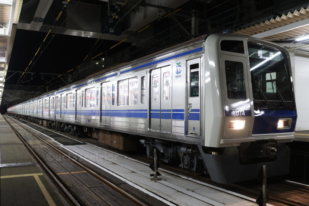 第9***電車 6000系6114F 2021.09.06 撮影地:西武新宿線 東村山にて