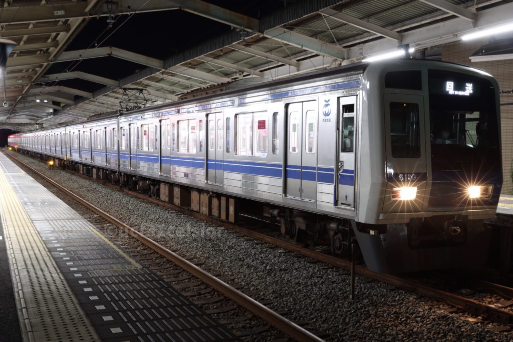 第9***電車 6000系6110F 2021.10.15 撮影地:西武新宿線 小平にて
