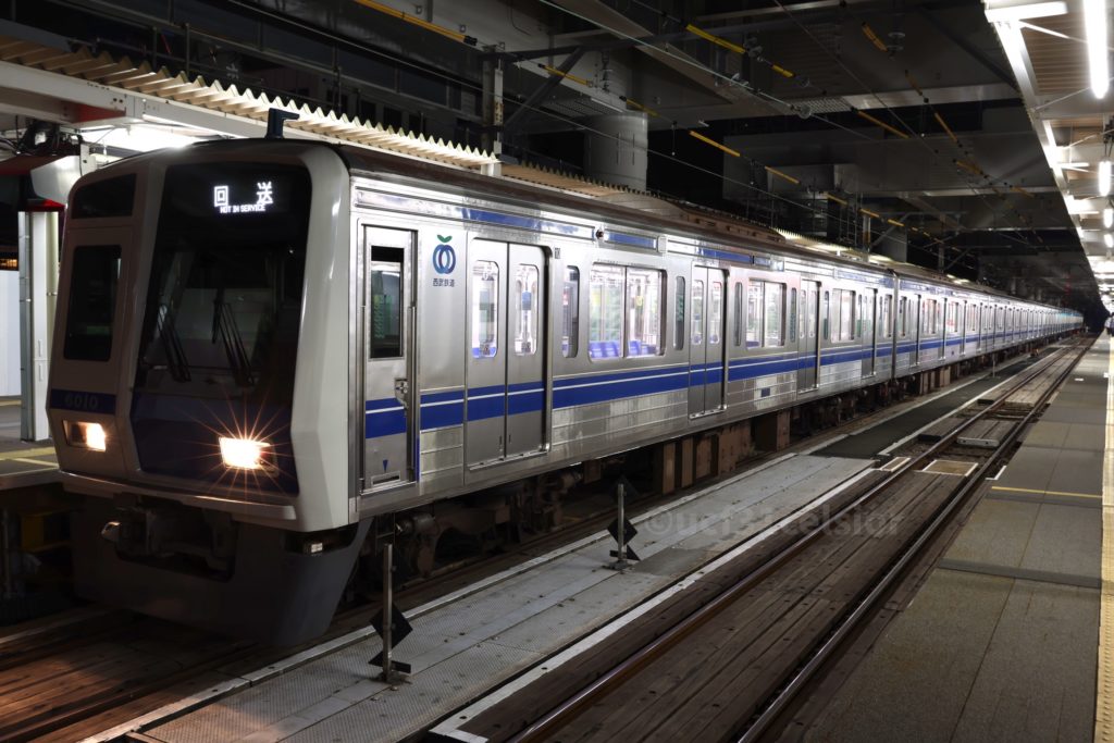 第9***電車 6000系6110F 2021.10.15 撮影地:西武新宿線 東村山にて