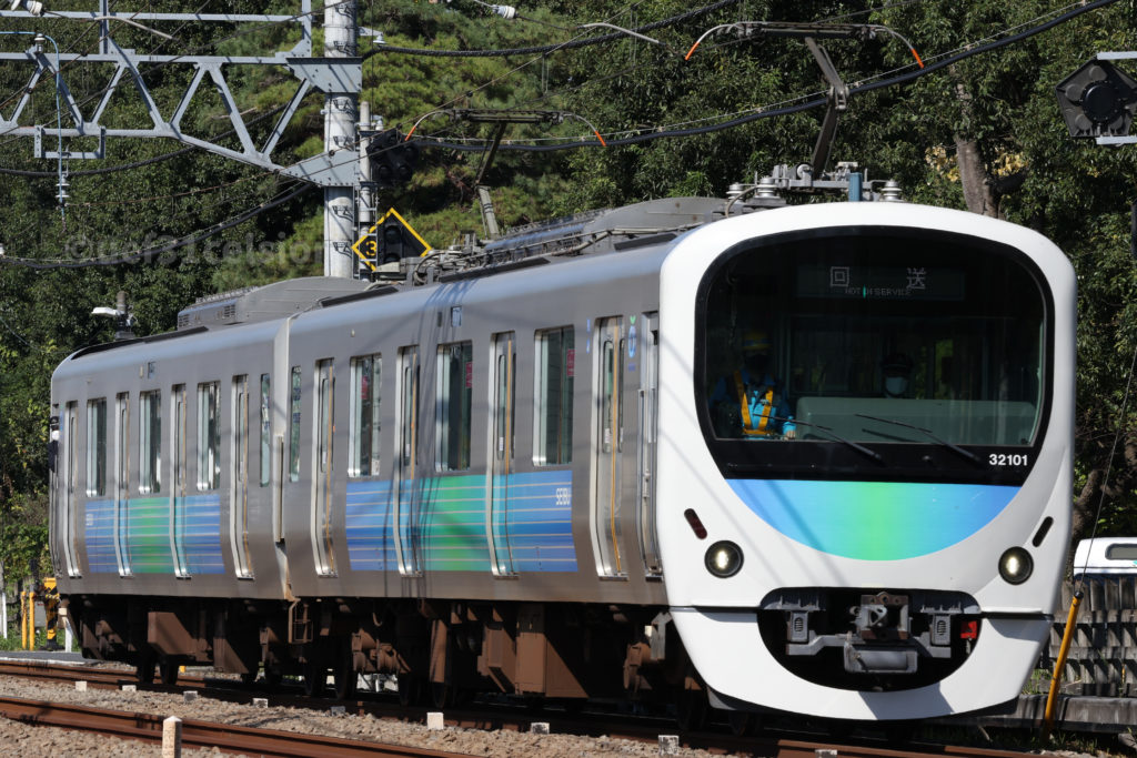 第9***電車 30000系32101F 2021.10.28 撮影地:西武新宿線 久米川〜小平にて