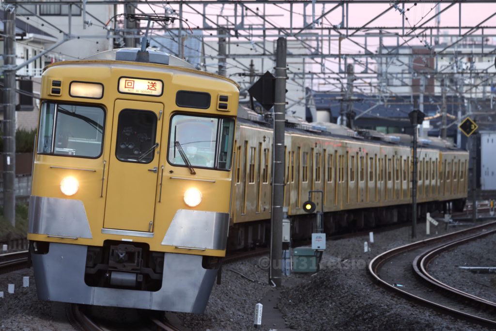 第9915電車 2000系2007F 2022.01.22 撮影地:西武池袋線 秋津〜所沢にて