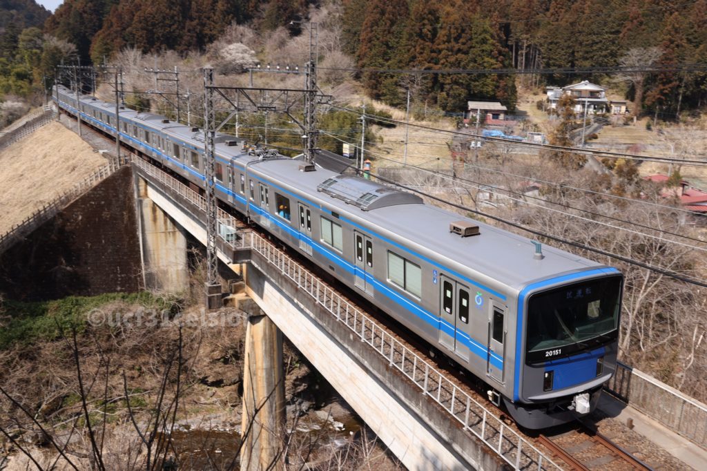 第9***電車 20000系20151F 2022.03.11 撮影地:西武秩父線 西吾野〜吾野にて