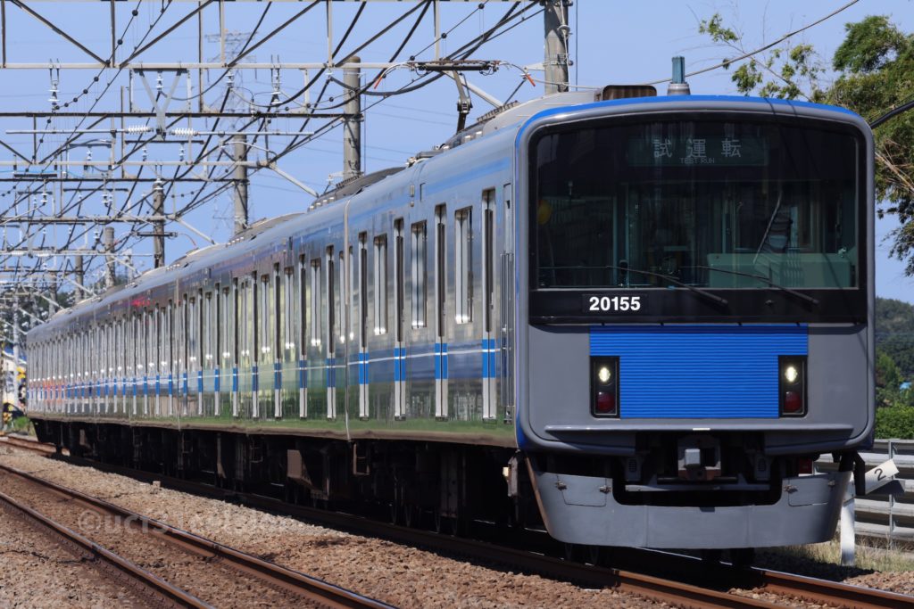 第9***列車 20000系20155F 2022.09.26 撮影地:西武新宿線 南入曽(信)〜新所沢にて