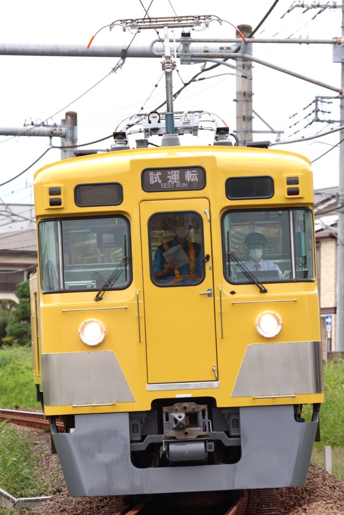 第9802列車 2000系2419F 2022.10.05 撮影地:西武池袋線 北飯能(信)〜東飯能にて