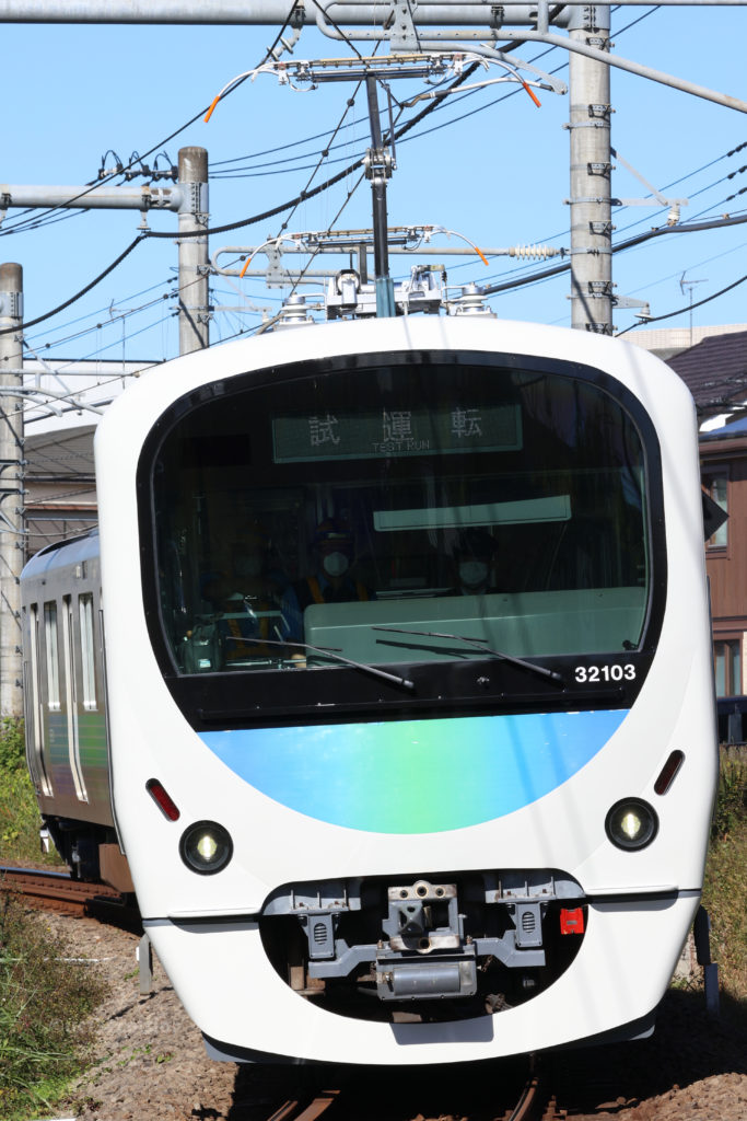 第9802列車 30000系32103F 2022.11.14 撮影地:西武池袋線 北飯能(信)〜東飯能にて