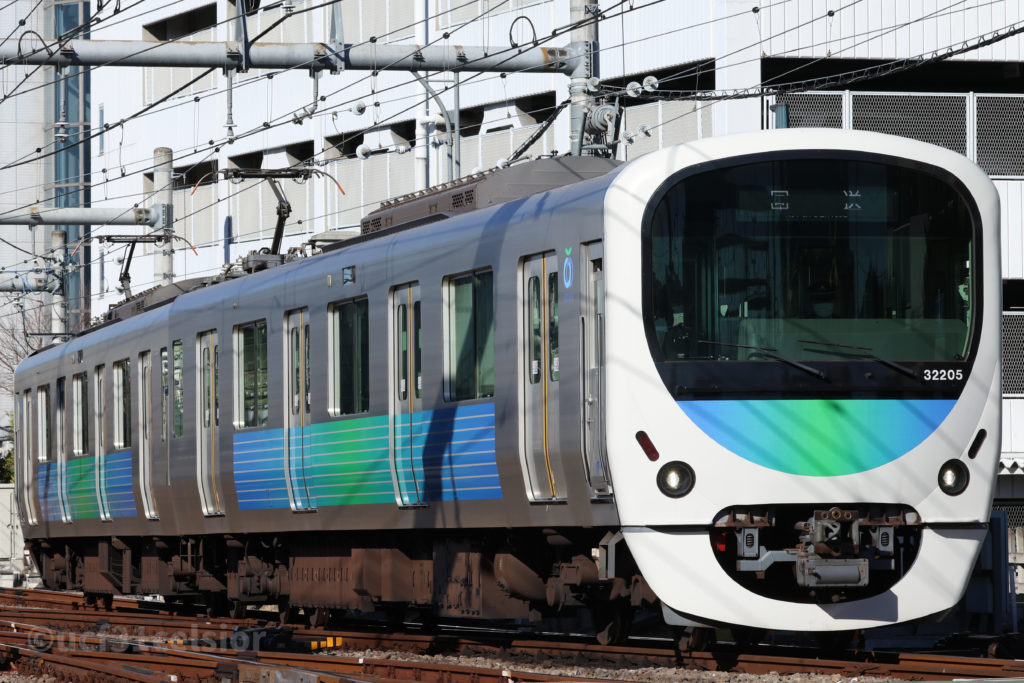 第9801列車 30000系32105F 2022.12.26 撮影地:西武池袋線 飯能〜東飯能にて