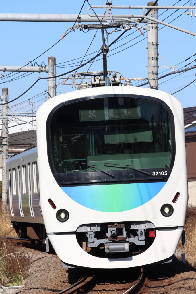第9802列車 30000系32105F 2022.12.28 撮影地:西武池袋線 北飯能(信)〜東飯能にて