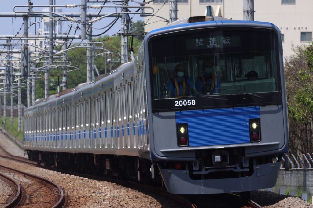 第9***列車 20000系20158F 2023.04.20 撮影地:西武池袋線 稲荷山公園〜武蔵藤沢にて
