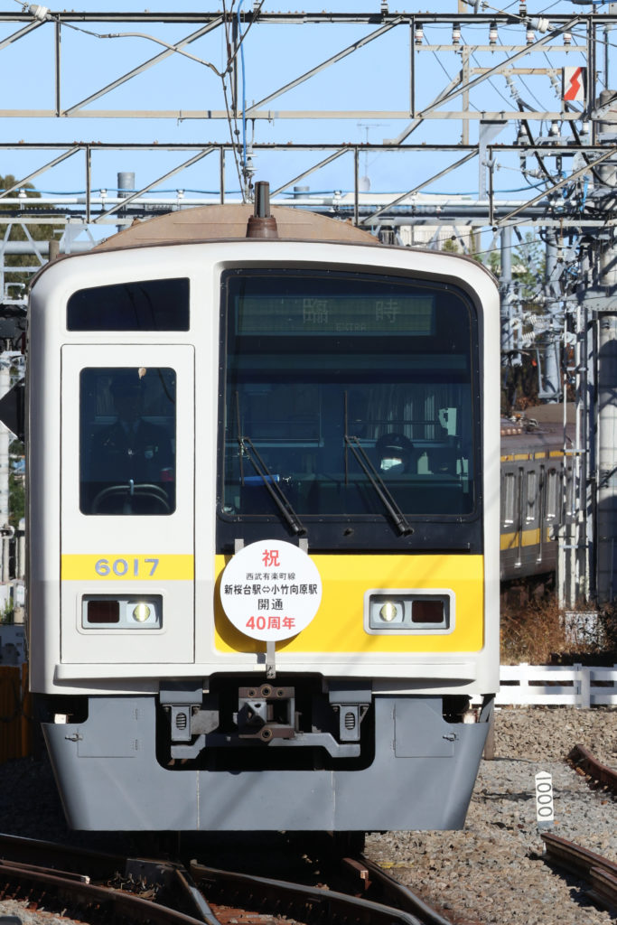 第989列車 6000系6117F 2023.12.17 撮影地:西武拝島線 萩山〜小川にて