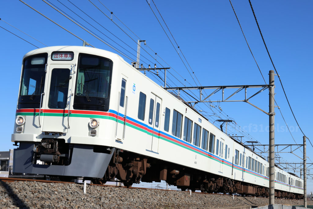 第986列車 4000系4005F 2024.01.14 撮影地:西武新宿線 新狭山〜狭山市にて