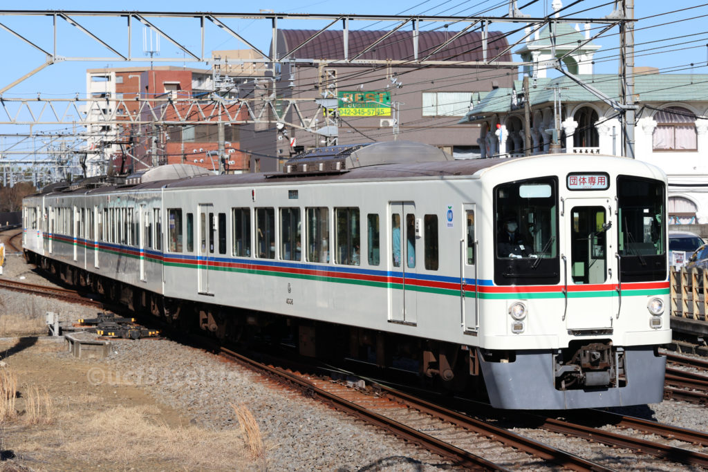 第989列車 4000系4005F 2024.01.14 撮影地:西武拝島線 小川にて