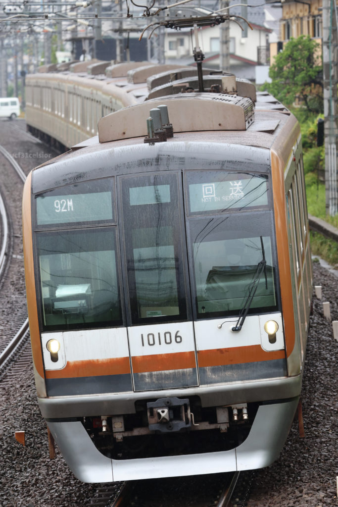 第9***列車(92M) 東京メトロ10000系10106F 2024.05.13 撮影地:西武池袋線 小手指〜西所沢にて
